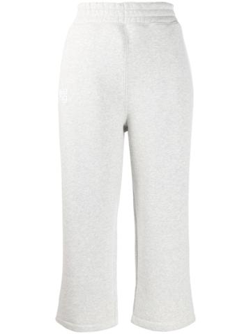 T By Alexander Wang Wide Leg Track Trousers - Grey