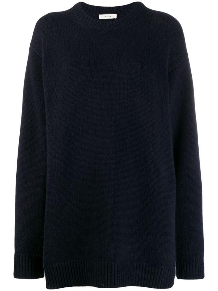 The Row Cashmere Sweatshirt - Blue