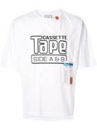 Maison Mihara Yasuhiro 'cassette Tape' Print T-shirt - White