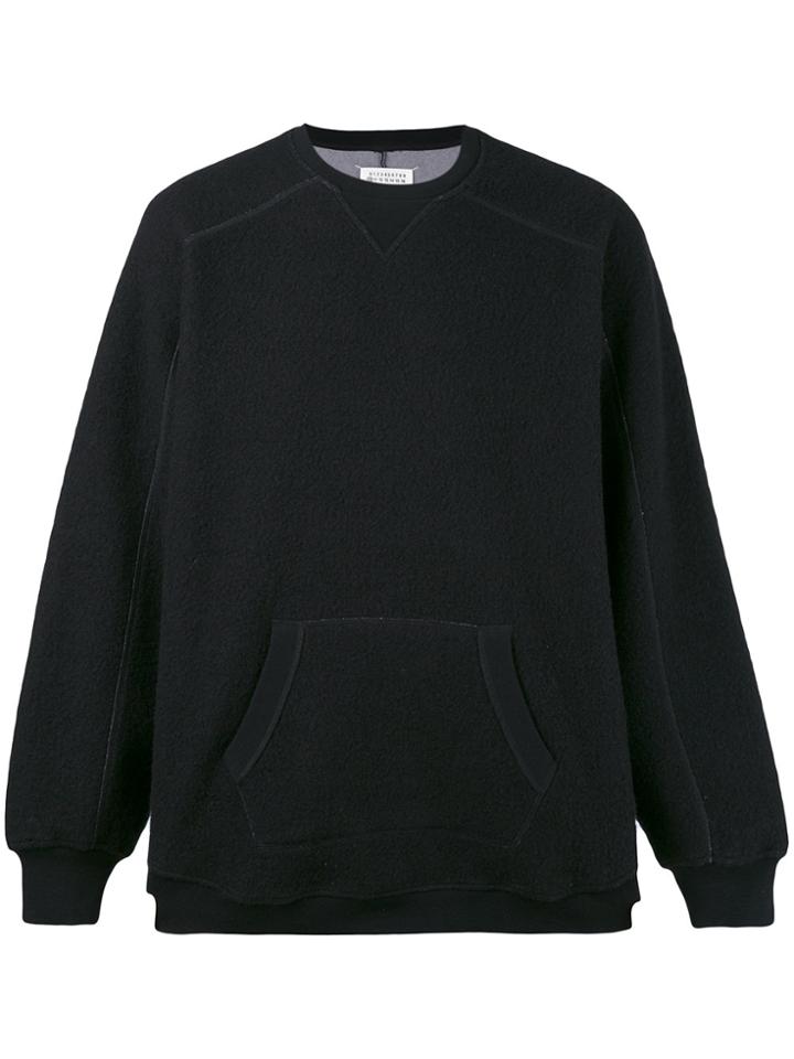 Maison Margiela Classic Plain Sweatshirt - Black
