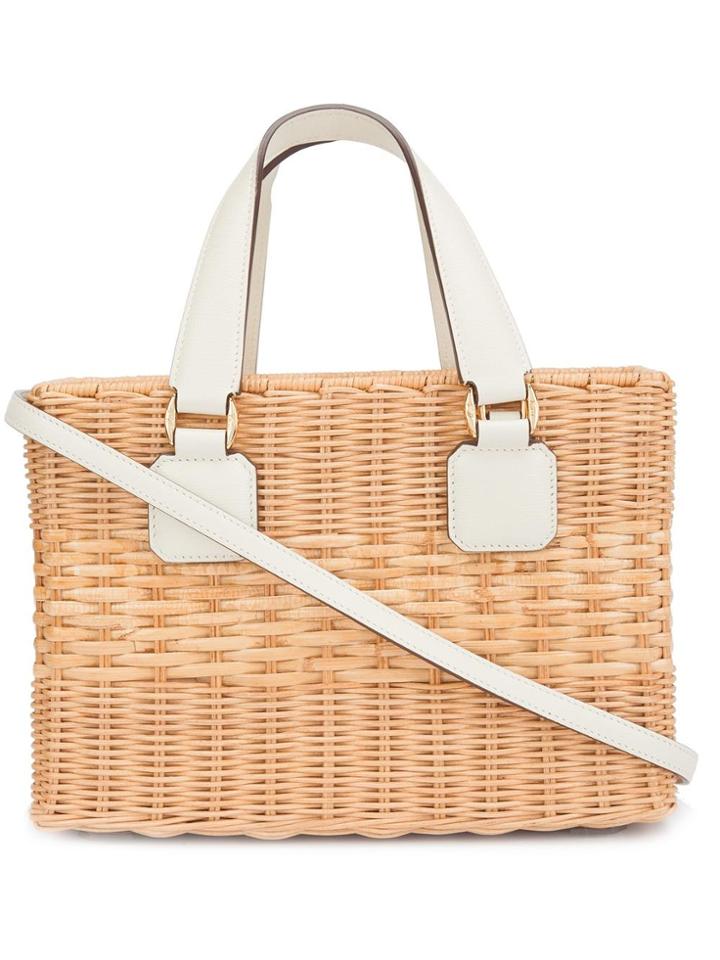 Mark Cross Basket Tote - Brown