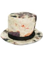 Yohji Yamamoto High Tie Dye Hat - Multicolour