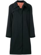 Lemaire Double Collar Coat - Black