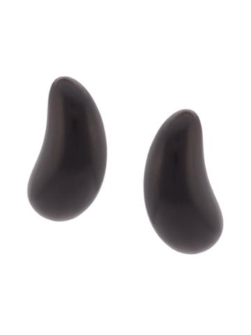 Monies Bean Earrings - Black