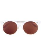 Pared Eyewear - Up & At Sunglasses - Women - Plastic - One Size, White, Plastic