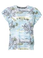 Saint Laurent Hawaiian Print T-shirt