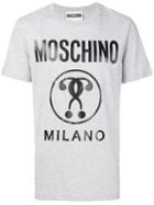 Moschino - Moschino Milano Signature T-shirt - Men - Cotton - Xs, Grey, Cotton