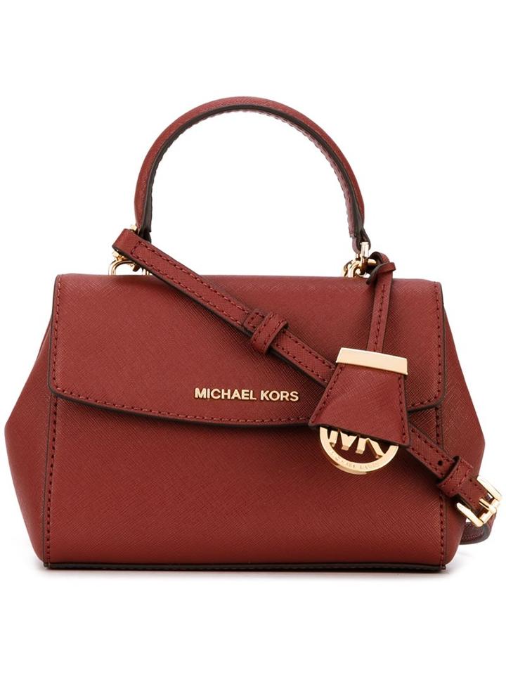 Michael Michael Kors Extra Small 'ava' Crossbody Bag, Women's, Red