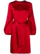 Gianluca Capannolo Belted Dress - Red
