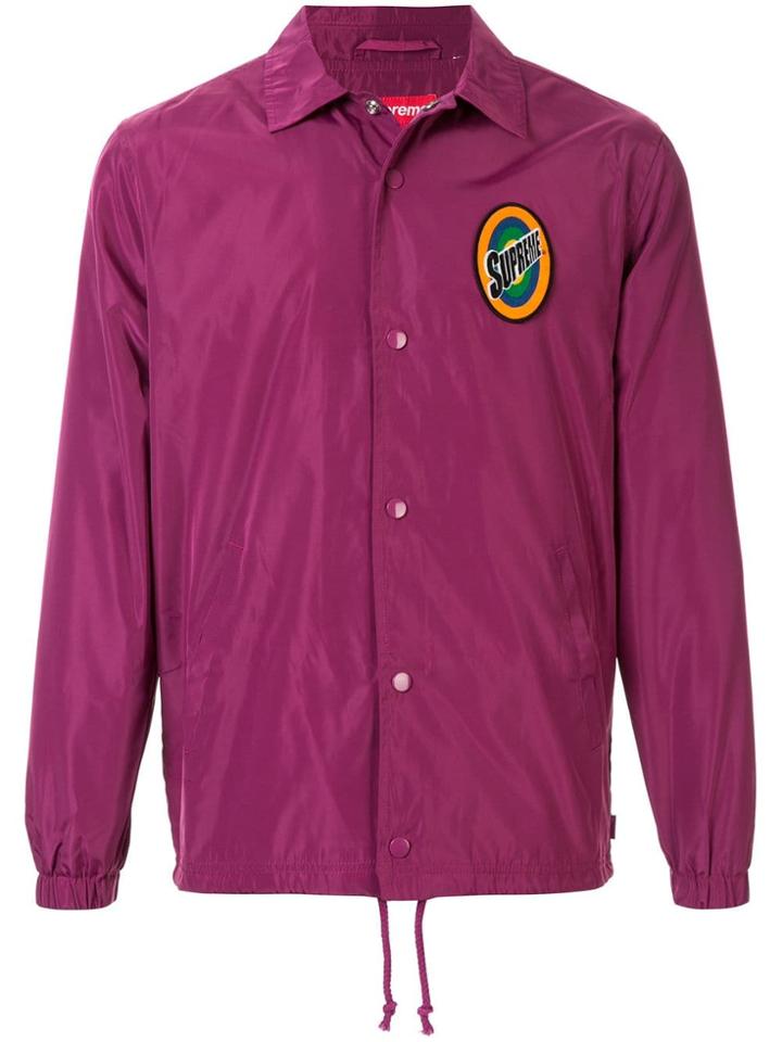 Supreme Spin Coaches Jacket Ss16 - Purple