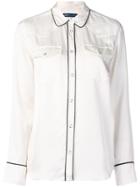 Levi's: Made & Crafted Western Satin Shirt - White