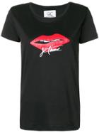 Quantum Courage Je T'aime Lips T-shirt - Black