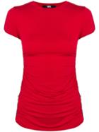 Karl Lagerfeld Logo Tape T-shirt - Red