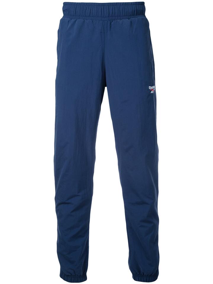 Reebok - Ribbed Cuff Track Pants - Men - Nylon - Xl, Blue, Nylon