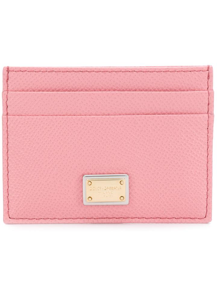 Dolce & Gabbana Dauphine Card Holder - Pink & Purple