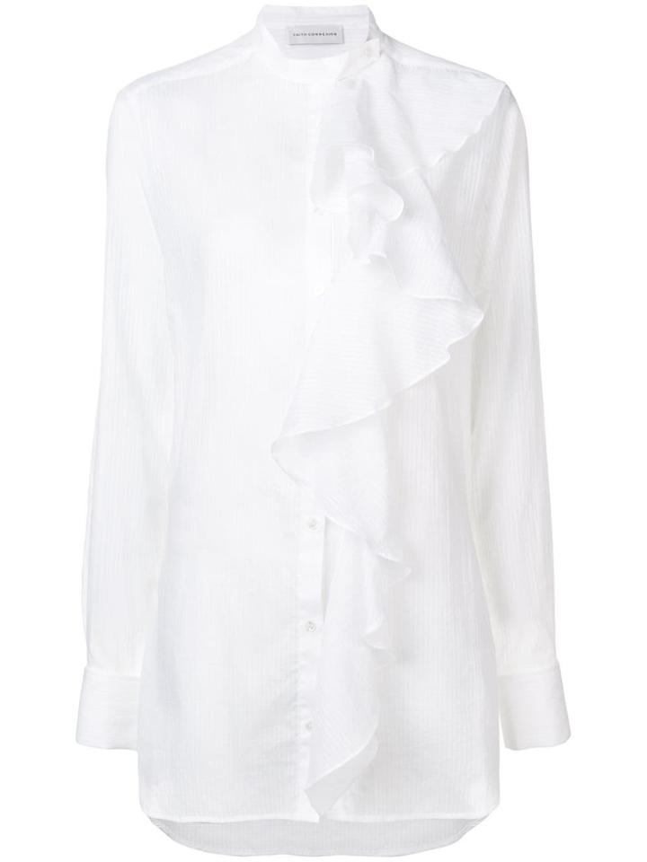 Faith Connexion Ruffle-trim Blouse - White