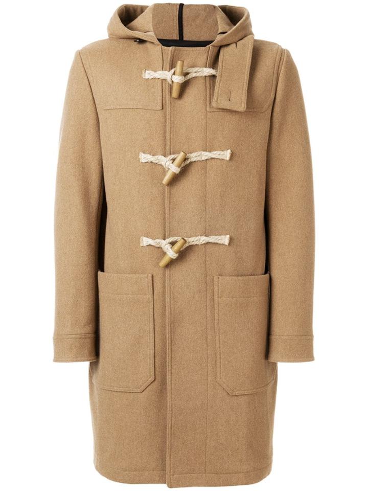 Ami Alexandre Mattiussi Duffle Coat - Neutrals