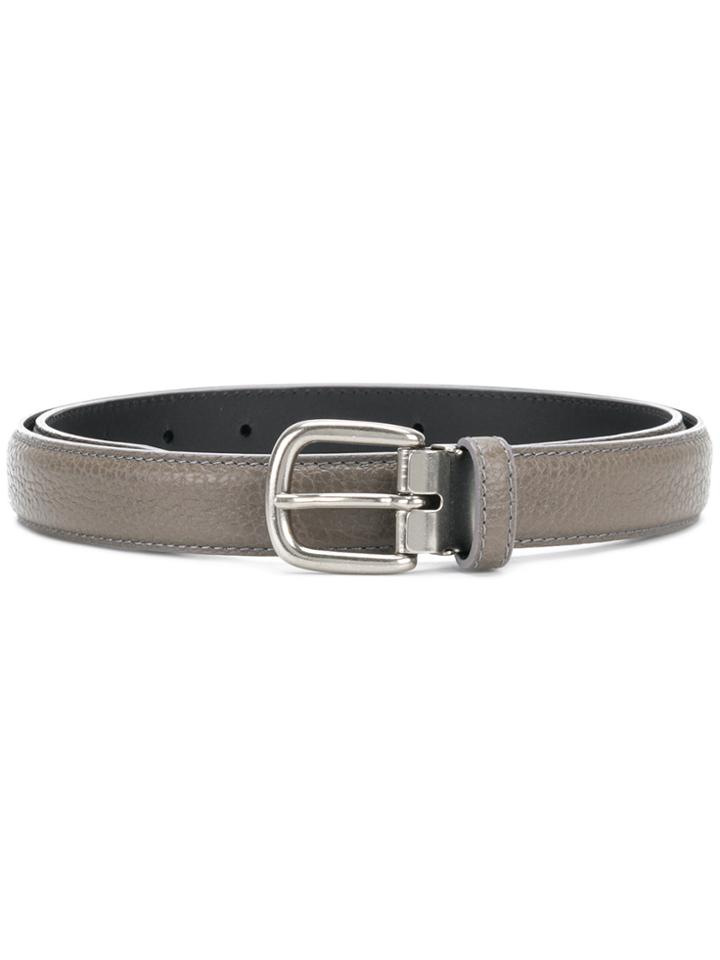 Comme Des Garçons Homme Plus Buckled Belt - Grey