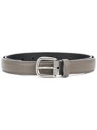 Comme Des Garçons Homme Plus Buckled Belt - Grey