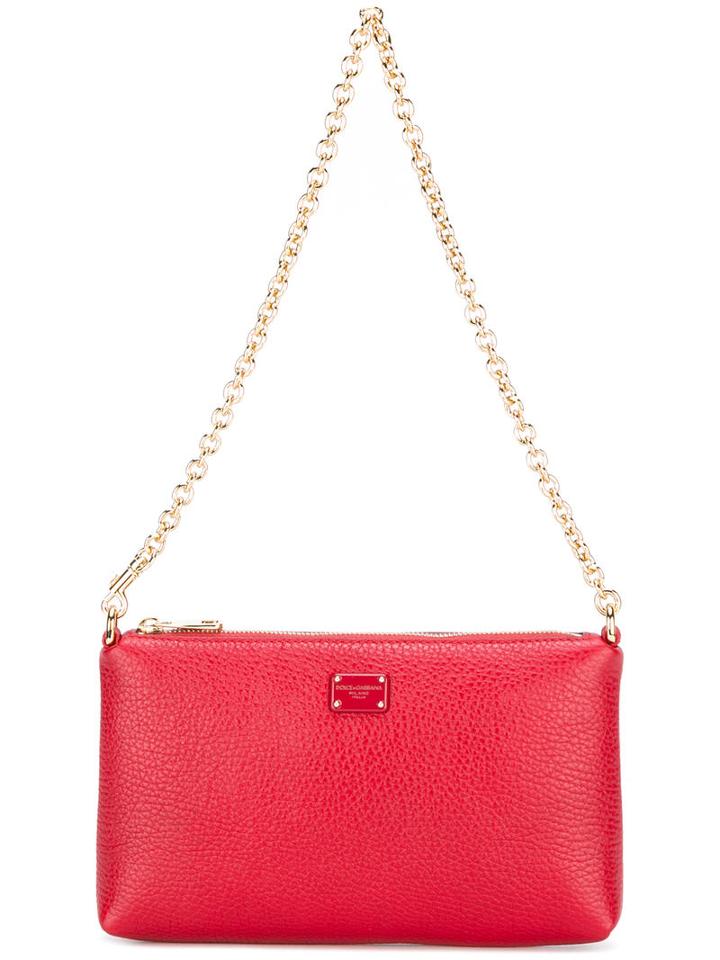 Dolce & Gabbana - Mini Shoulder Bag - Women - Leather - One Size, Women's, Red, Leather