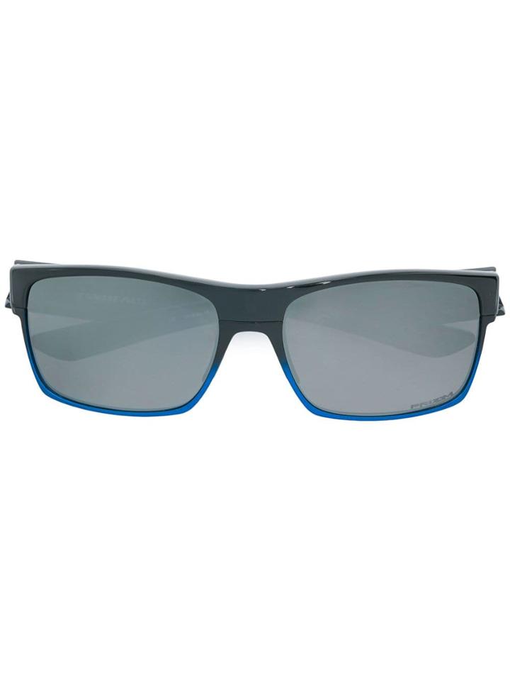 Oakley Rectangular Framed Sunglasses - Black