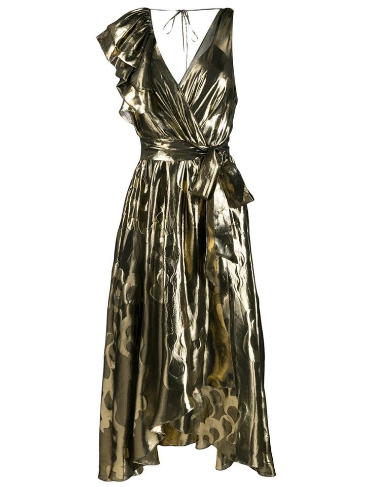 Temperley London Eda Cocktail Dress - Gold