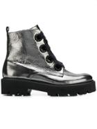 Kennel & Schmenger Metallic Ankle Boots - Silver