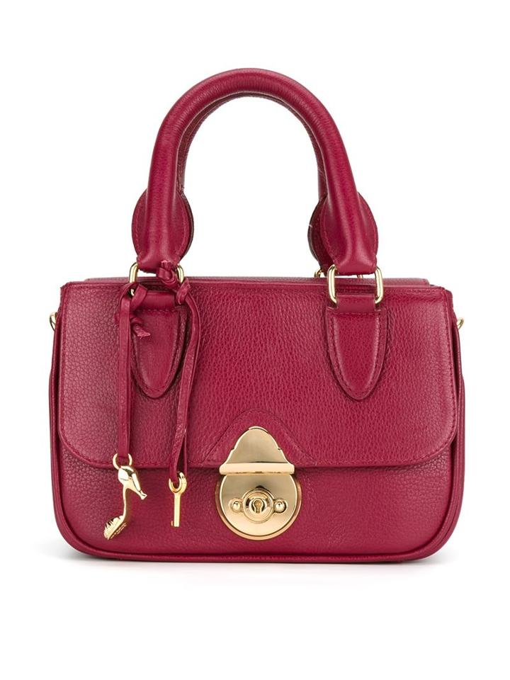 Sarah Chofakian Leather Bag, Red, Goat Skin