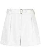 3.1 Phillip Lim Belted Pleated Short - White