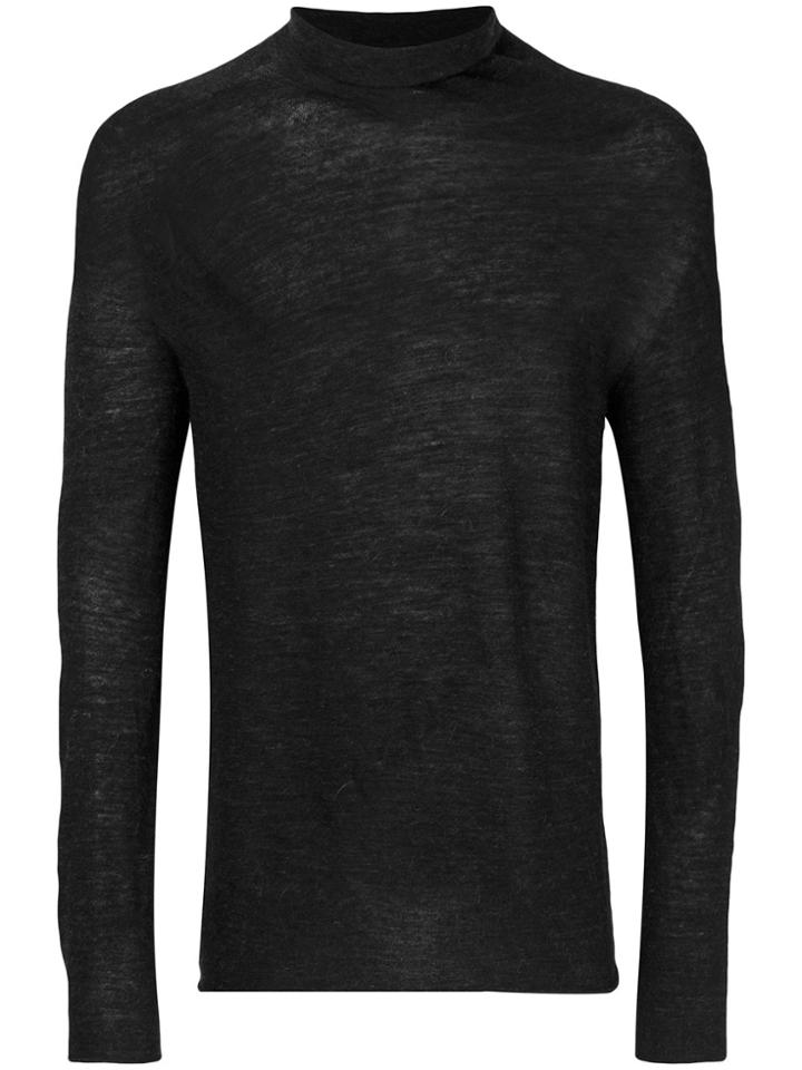 Lost & Found Ria Dunn Roll-neck Jumper - Black