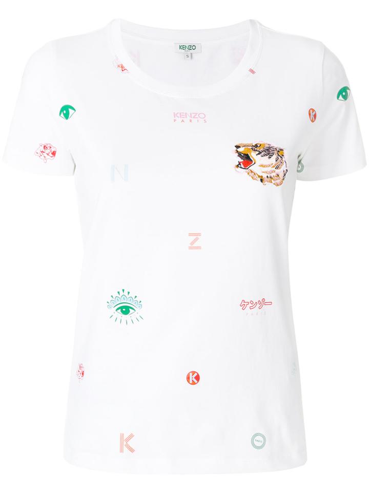 Kenzo Multi Icon T-shirt - White