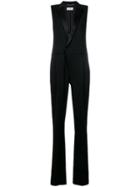 Saint Laurent Tailored Fitted Jumpsuit - Black
