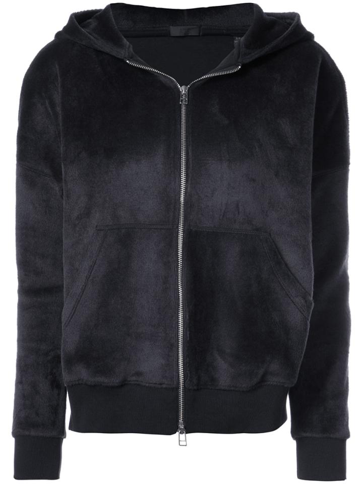 Atm Anthony Thomas Melillo Zipped Hoodie - Black