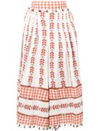 Dodo Bar Or Cropped Palazzo Trousers - White