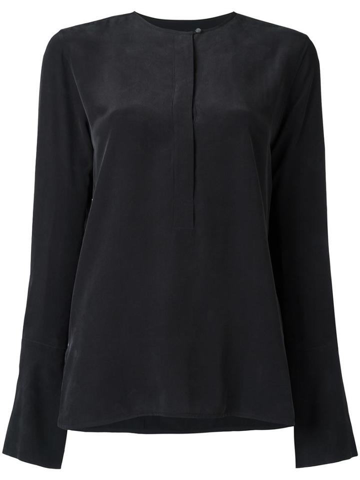 Equipment Kenely Shirt, Women's, Size: Medium, Black, Silk