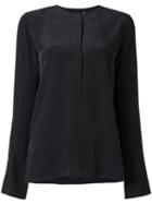 Equipment Kenely Shirt, Women's, Size: Medium, Black, Silk