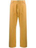 Stussy Overdyed Big Ol' Jeans - Yellow
