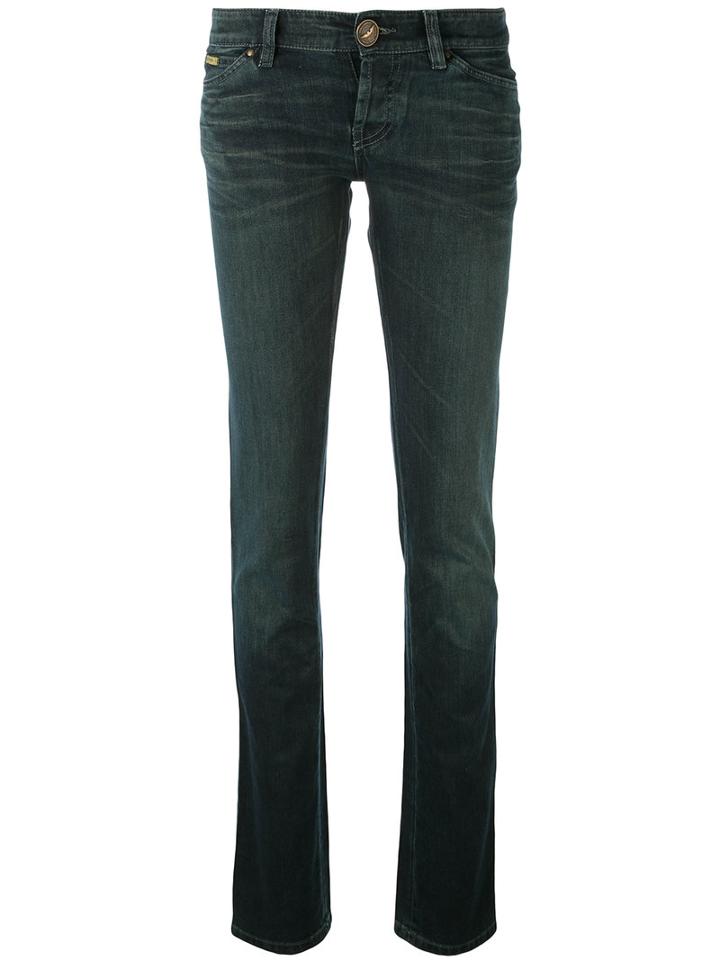 Classic Skinny Jeans - Women - Cotton/spandex/elastane - 26, Blue, Cotton/spandex/elastane, Armani Jeans