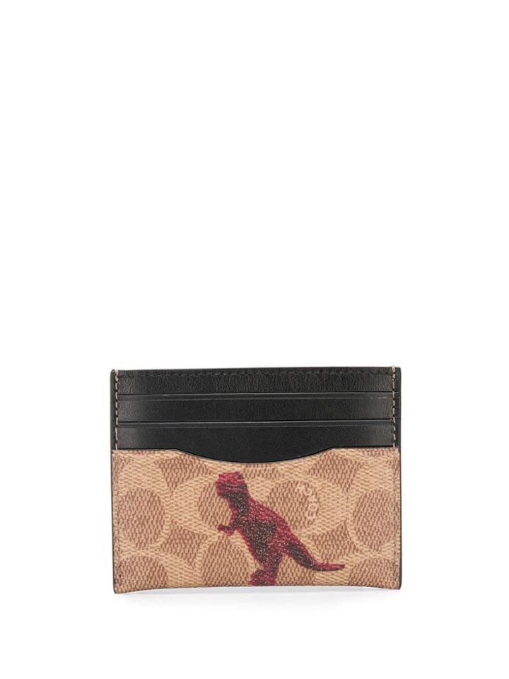 Coach Rexy Cardholder - Brown