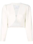 Racil Open Front Cropped Jacket - Neutrals