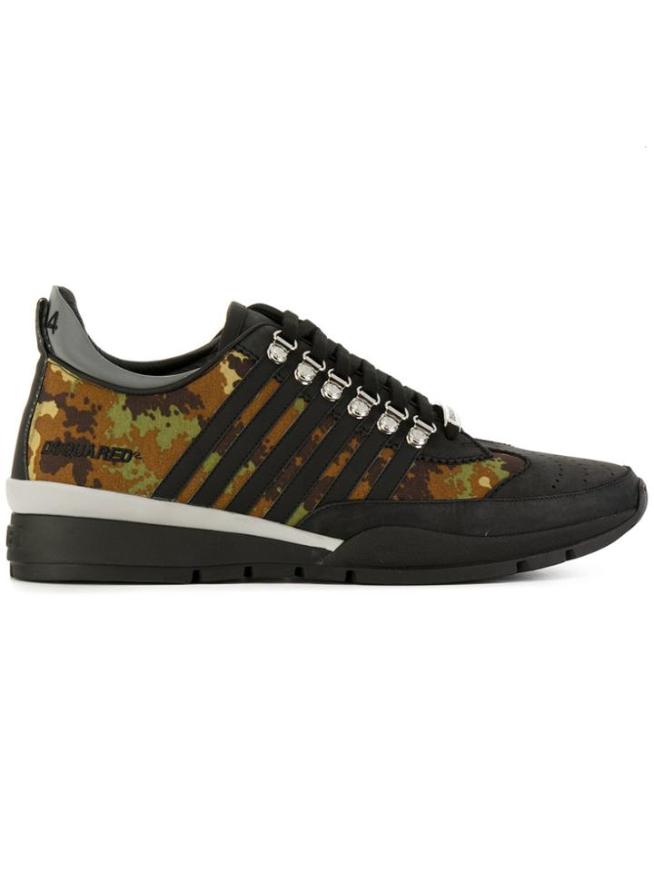 Dsquared2 Camouflage 251 Sneakers - Black