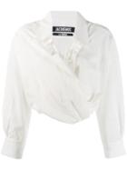Jacquemus Cropped Shirt - White