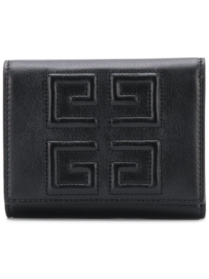 Givenchy Logo Trifold Wallet - Black