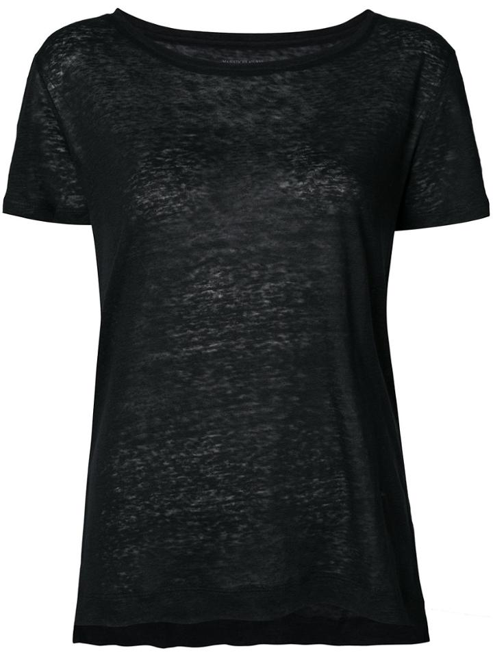 Majestic Filatures Classic Crewneck T-shirt - Black