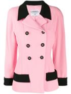 Chanel Pre-owned 1980's Contrast Trim Jacket - Pink