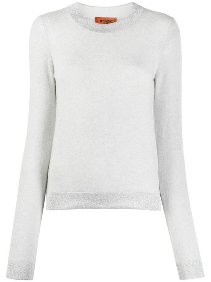 Missoni Crew Neck Jumper - Grey