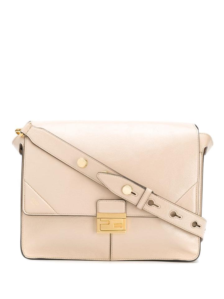 Fendi Large Kan U Shoulder Bag - Neutrals