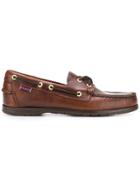 Sebago Lace-up Flat Shoes - Brown