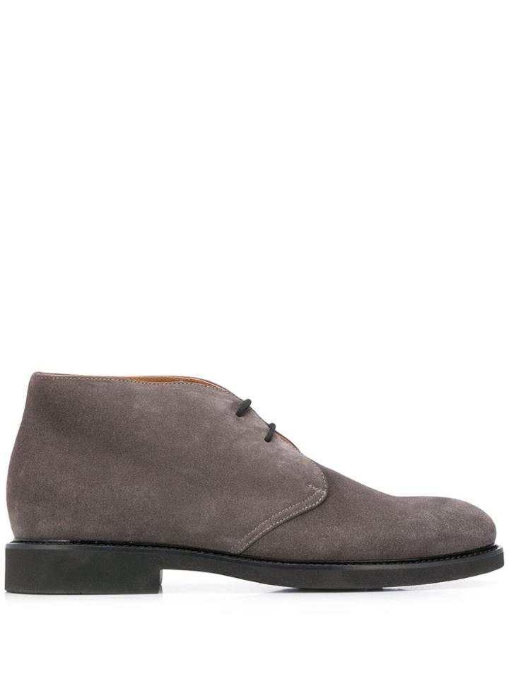 Doucal's Polacchino Chukka Boots - Grey