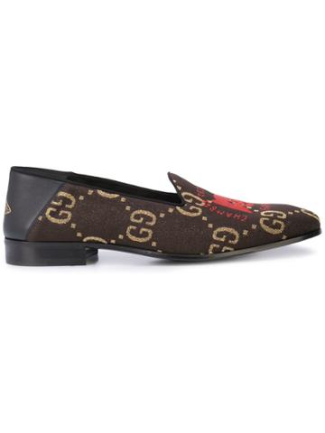 Gucci Chambre Des Squelettes Loafers - Black